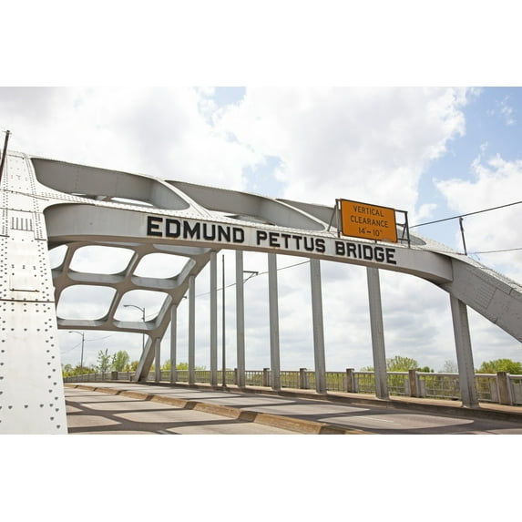 Print: Edmund Pettus Bridge, Selma, Alabama, 2010