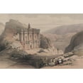 thumbnail image 1 of Print: El Deir Petra March 8 1839, 1 of 4