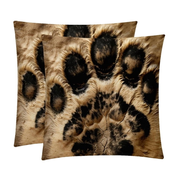 Print Elegant Velvet Throw Pillow Covers and Inserts - Set of 2, Available in 16x16, 18x18, 20x20 Inches for Home Decor, Unique Patterns for Sofa