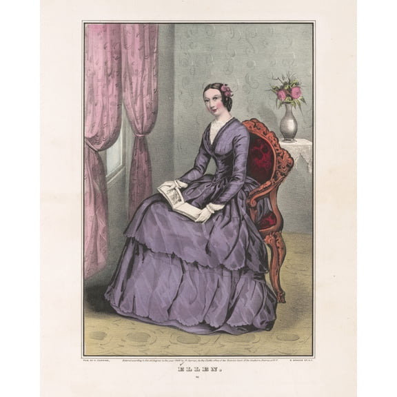 Print: Ellen, 1848