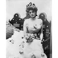 thumbnail image 1 of Print: Ethel Barrymore, Three-Quarter Length Portrait, Seated, Facing, 1 of 4