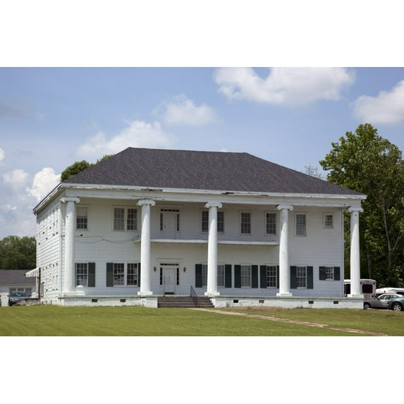 Print: Eutaw Female Academy, Also Known As The Mesopotamia Female