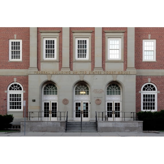 Print: Ewing T. Kerr Federal Building, Casper, Wyoming, 2009