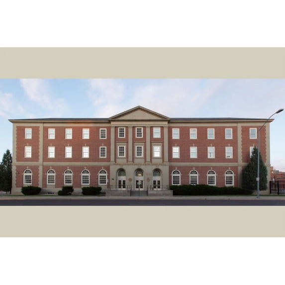 Print: Ewing T. Kerr Federal Building, Casper, Wyoming, 2009
