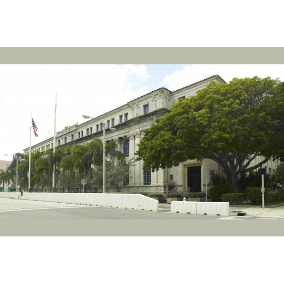 Print: Exterior, David W. Dyer Federal Building And U.S. Courthouse