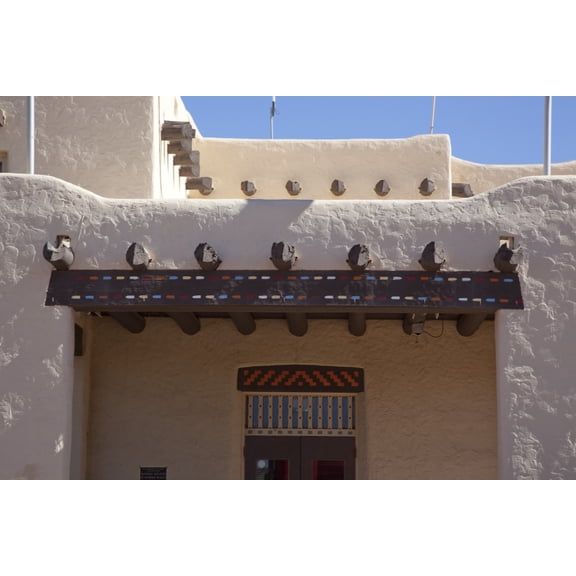 Print: Exterior Detail, Border Patrol Station, Naco, Arizona, 2009