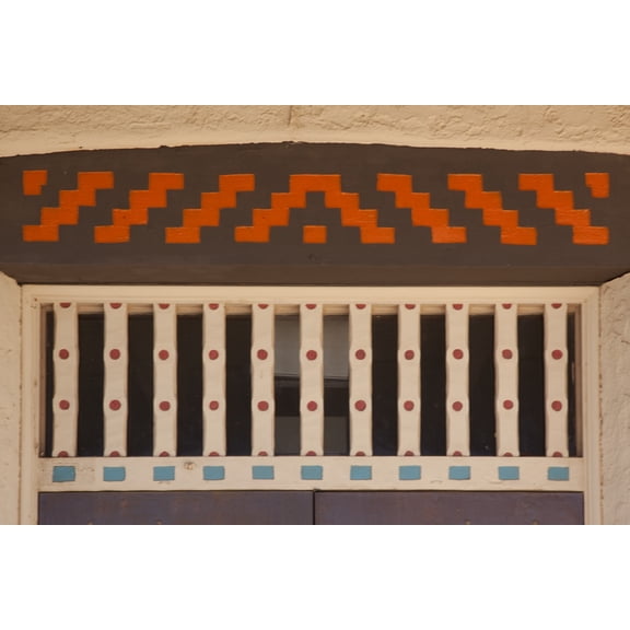 Print: Exterior Detail, Border Patrol Station, Naco, Arizona, 2009