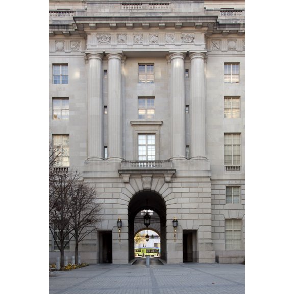 Print: Exterior Elevation, Epa East And West, Located On 12th And