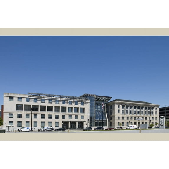 Print: Exterior Full View, William J. Nealon Federal Building And U.S