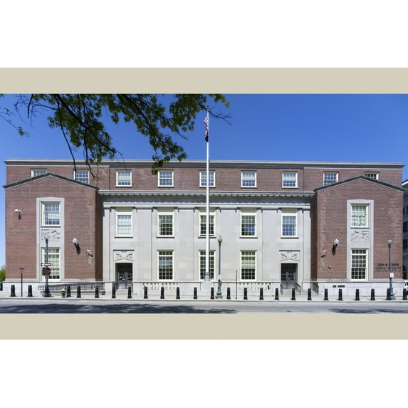 Print: Exterior, John O. Pastore Federal Building, Providence, Rhode