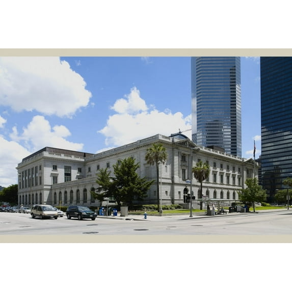 Print: Exterior Side View, U.S. Custom House, Houston, Texas, 2008
