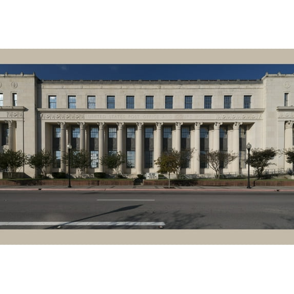 Print: Exterior. The Jack Brooks Federal Building In Beaumont, Texas, 2013