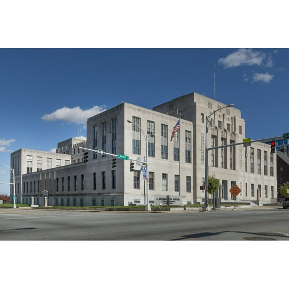 Print: Exterior. The L. Richardson Preyer Federal Building And Court House