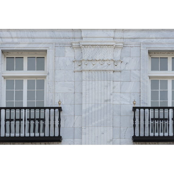 Print: Exterior. U.S. Court House, Augusta, Georgia, 2013