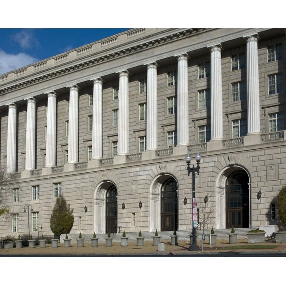 Print: Exterior, United States Irs Building, Washington, D.C., 2008