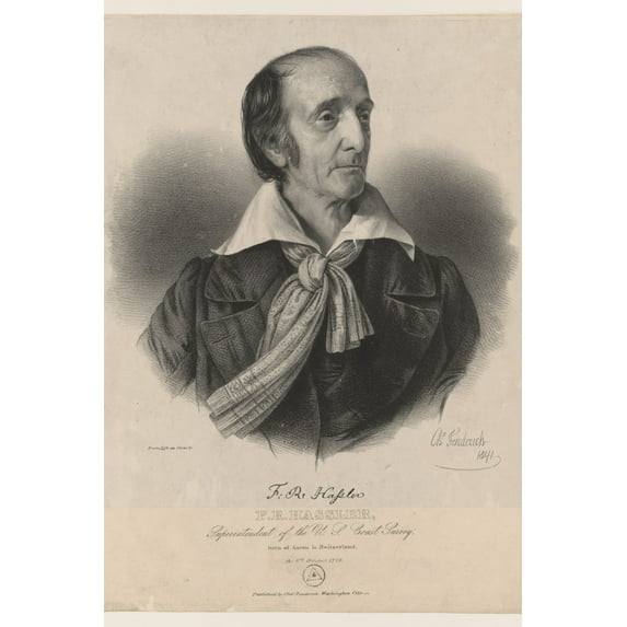 Print: F.R. Hassler, Superintendent Of The U.S. Coast Survey