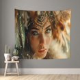 thumbnail image 1 of Print Fabric Tapestry,Space Tapestry Bohemian Decorative Wall Art Tablecloth Bedspread Picnic Blanket Beach Throw Blanket for Bedroom Hall Dormitory Living RoomOne Size, 1 of 7