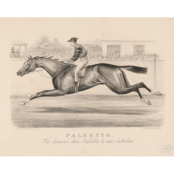 Print: Falsetto: By Enquirer, Dam Farfaletta, By Imp Australian, 1879