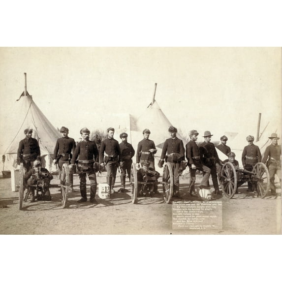 Print: Famous Battery E Of 1st Artillery. These Brave Men And The