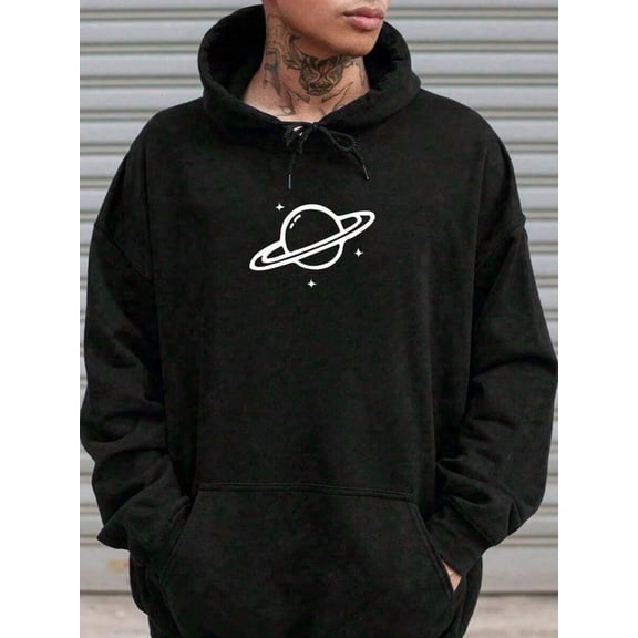 Print Fashion Men's Hoodies 2025 Spring Autumn Male Casual Hoodies Sweatshirts Men's Hoodies Tops