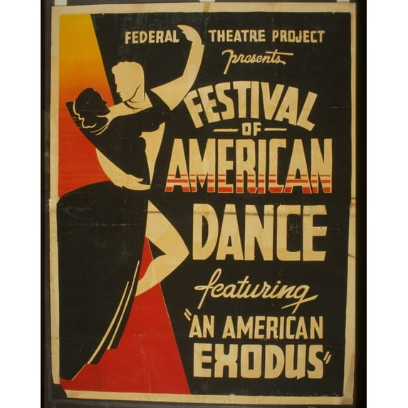 Print: Federal Theatre Project Presents Festival Of American Dance