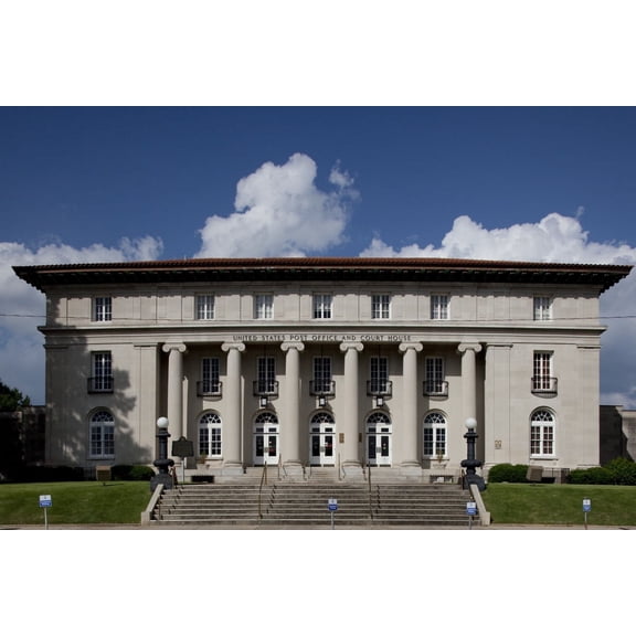 Print: Federal United States Post Office In Florence, Alabama, 2010