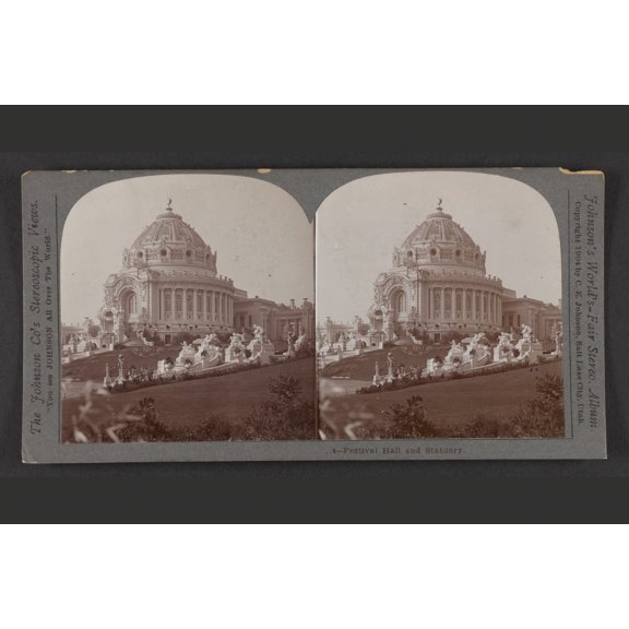 Print: Festival Hall And Statuary, 1904