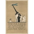 thumbnail image 1 of Print: Find The Range Of Your Patriotism By Enlisting In The Navy, 1918, 1 of 4