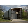 thumbnail image 1 of Print: Fire Department Designed By Rural Studio Architecture, Newbern, 1 of 4