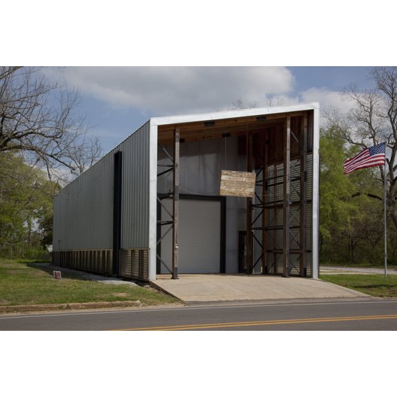 Print: Fire Department Designed By Rural Studio Architecture, Newbern