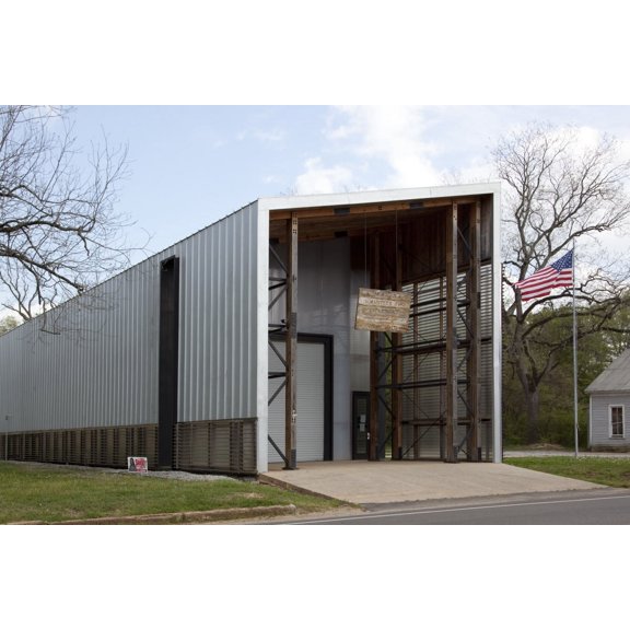 Print: Fire Department Designed By Rural Studio Architecture, Newbern