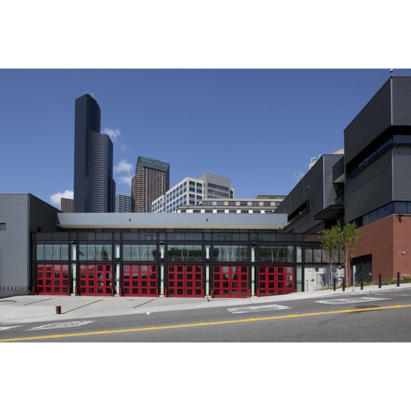 Print: Fire Station, Seattle, Washingotn, 2009