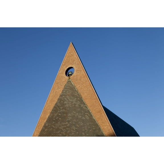 Print: First Baptist Church, Designed By Harry Weese And Completed In 1965