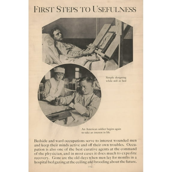 Print: First Steps To Usefulness, 1919