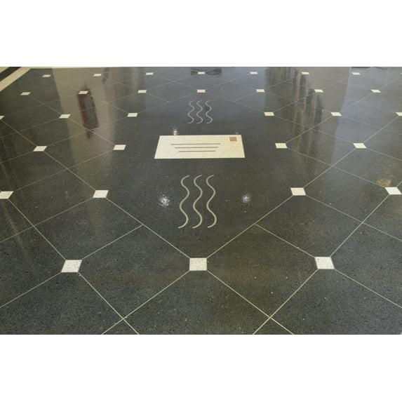 Print: Floor Art, William R. Cotter Federal Building, Hartford