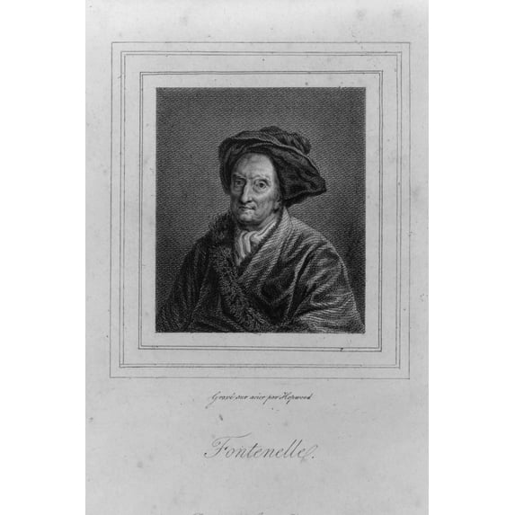 Print: Fontenelle, circa 1770