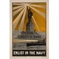 thumbnail image 1 of Print: For Liberty's Sake, Enlist In The Navy, 1917, 1 of 4