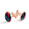thumbnail image 1 of Print Formal Wear Stainless Steel Cufflinks Set for Dress Shirts - Ideal for Business Meetings and Special Events, 1 of 6
