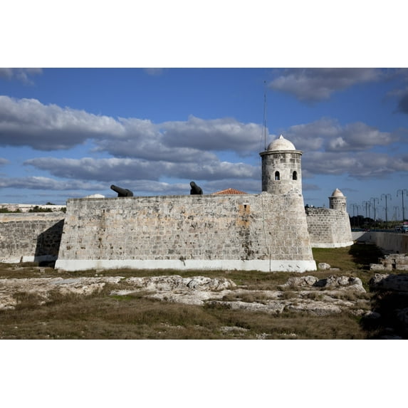 Print: Fortaleza De San Carlos De La Cabana, Havana, Cuba, 2010