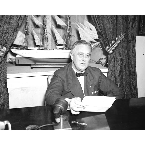 Print: Franklin D. Roosevelt, 1936