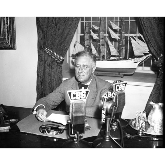 Print: Franklin Delano Roosevelt, 1935