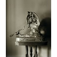 thumbnail image 1 of Print: Front View Of The Muse Of Aviation Trophy As Displayed On A Table, 1 of 4
