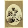 thumbnail image 1 of Print: Full-Length Portrait Of Three Men, Seated On Ground, Facing Front, 1 of 4