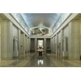thumbnail image 1 of Print: Full View, Fifth Floor Lobby, Department Of Justice, Washington, 1 of 4