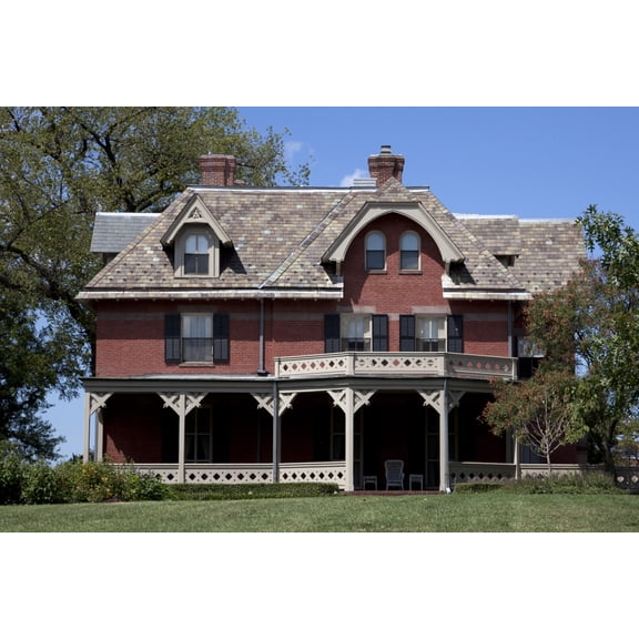 Print: Gallaudet University, Between 6th And 9th St., Nebraska