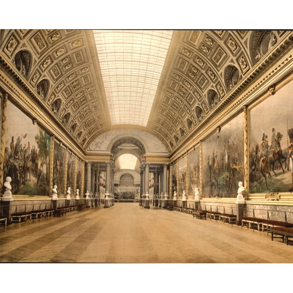 Print: Gallery Of Battles, Versailles, France, circa 1890