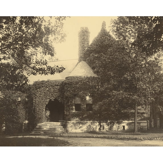 Print: Gammon Library, Gammon Theological Seminary, Atlanta, Ga., 1907