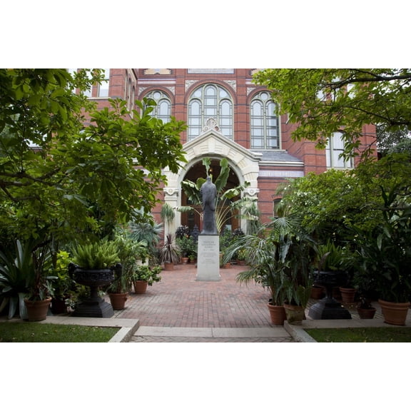 Print: Garden At Smithsonian Arts And Industries Building, Independence