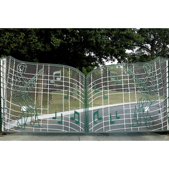 Print: Gates, Graceland, Memphis, Tennessee, 2008