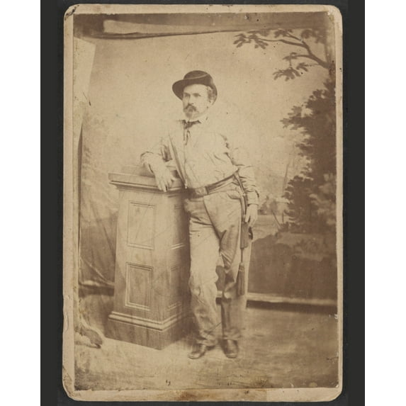 Print: Gen. Wm. A. Quarles - C.S.A. Of Tenn. Wounded In Hood's Charge At